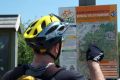 Radfahrer vor der Landkarte (c) Andreas Herrmann