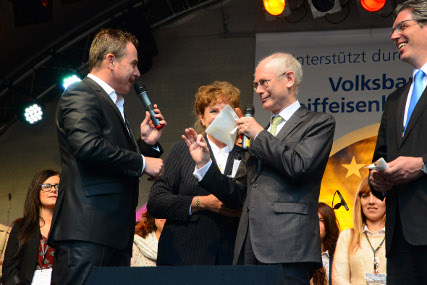 Karlspreisverleihung 2014 an Herman Van Rompuy