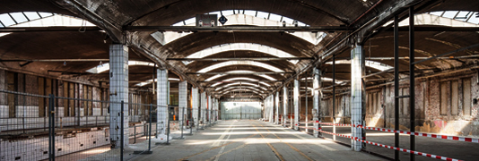 Ehemaliges Straßenbahn-Depot: Kultur- und Stadtteilzentrum