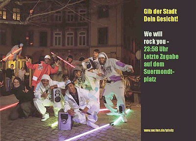 Kampagne "Gib der Stadt Dein Gesicht"
