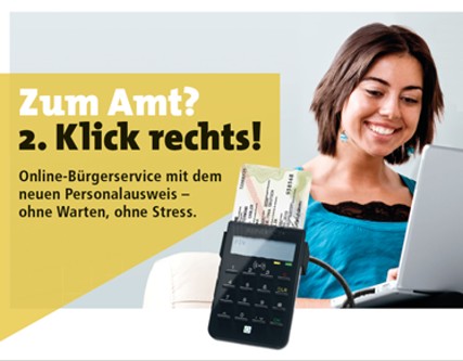Plakatmotiv Onlinedienste Aachen