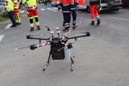 RescueCopter © Stadt Aachen/Mirijam Böhme