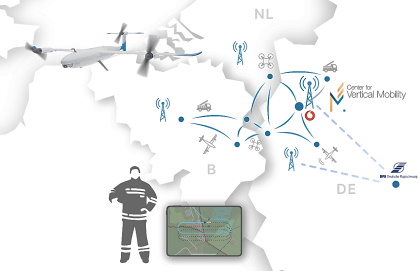 Raumbild Grenzflug+