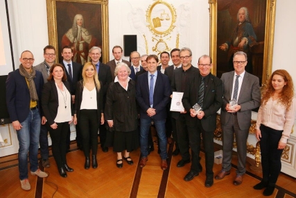 Made in Aachen: Die Ausgezeichenten. © Stadt Aachen/Andreas Steindl