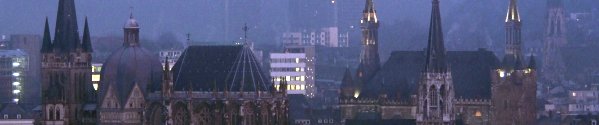 Panorama der Stadt Aachen