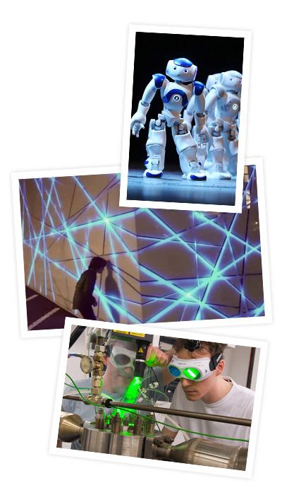 Nao-Roboter, Lasertechnik und ???